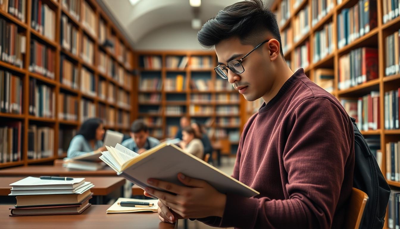 Modern university campus for students